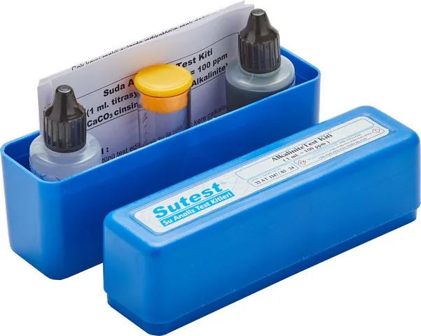 SUTEST Alkalinite Test Kiti (Titrimetrik) Damla Seri