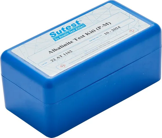 SUTEST Alkalinite Test Kiti (Titrimetrik) Damla Seri