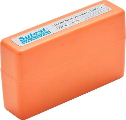 SUTEST Havuz Suyu Test Kiti (Tablet) (Kolorimetrik) Damla Seri