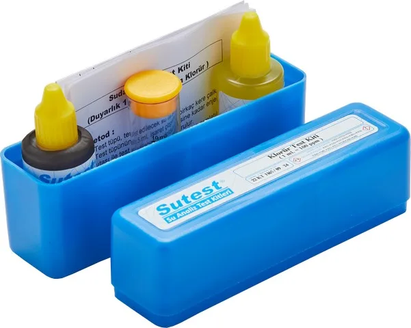 SUTEST Klorür Test Kiti (Titrimetrik) Damla Seri
