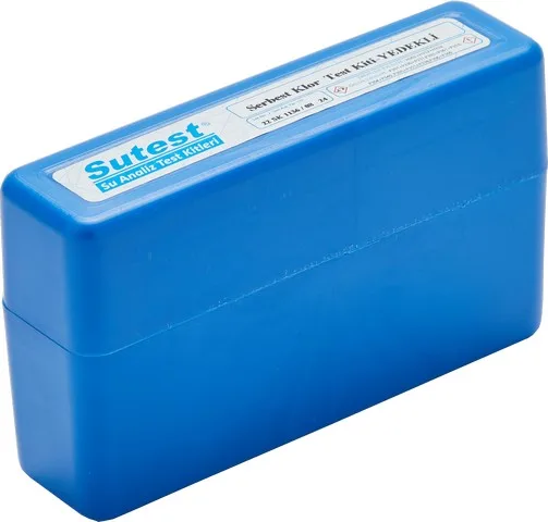 SUTEST Serbest Klor Test Kiti (Sıvı) Damla Seri