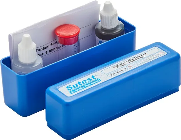 SUTEST Toplam Sertlik Test Kiti (Titrimetrik) Damla Seri