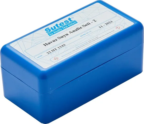 SUTEST Havuz Suyu Analiz Seti - 2 Damla Seri